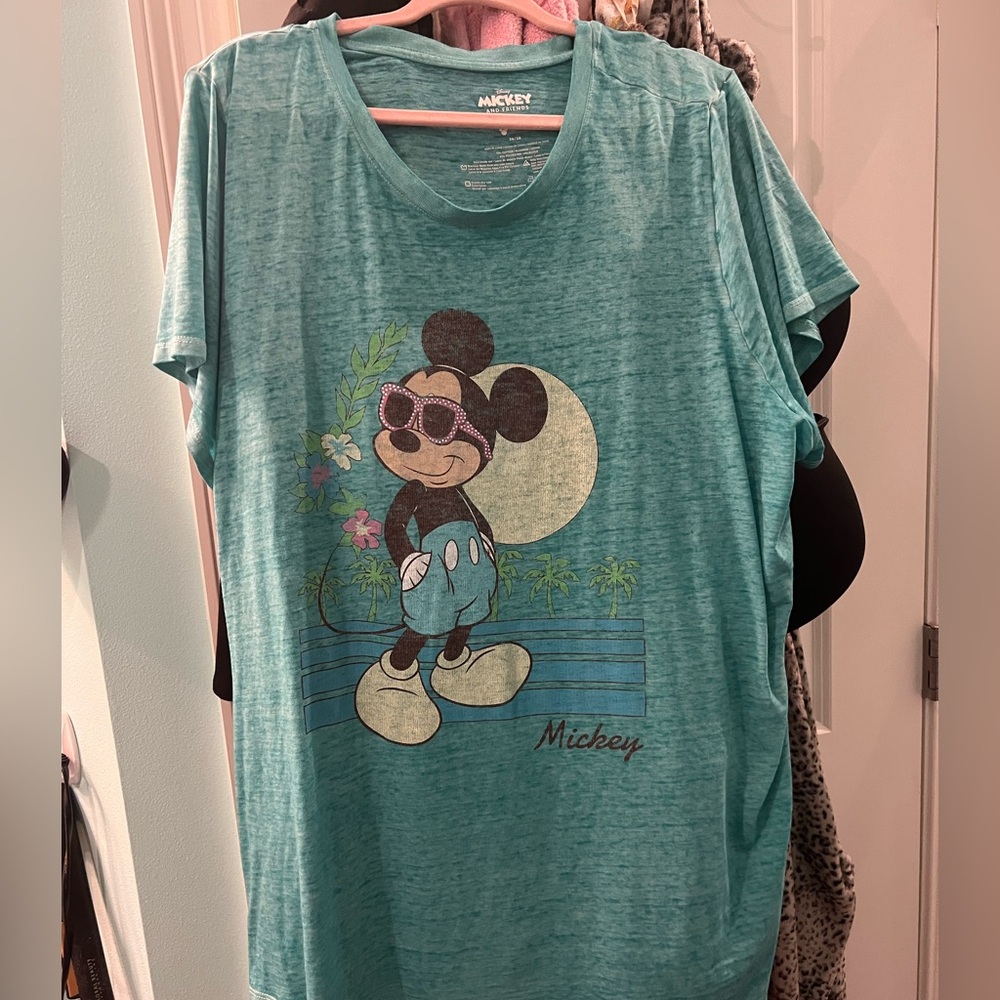 Lane Bryant Rhinestone Mickey Graphic Tee